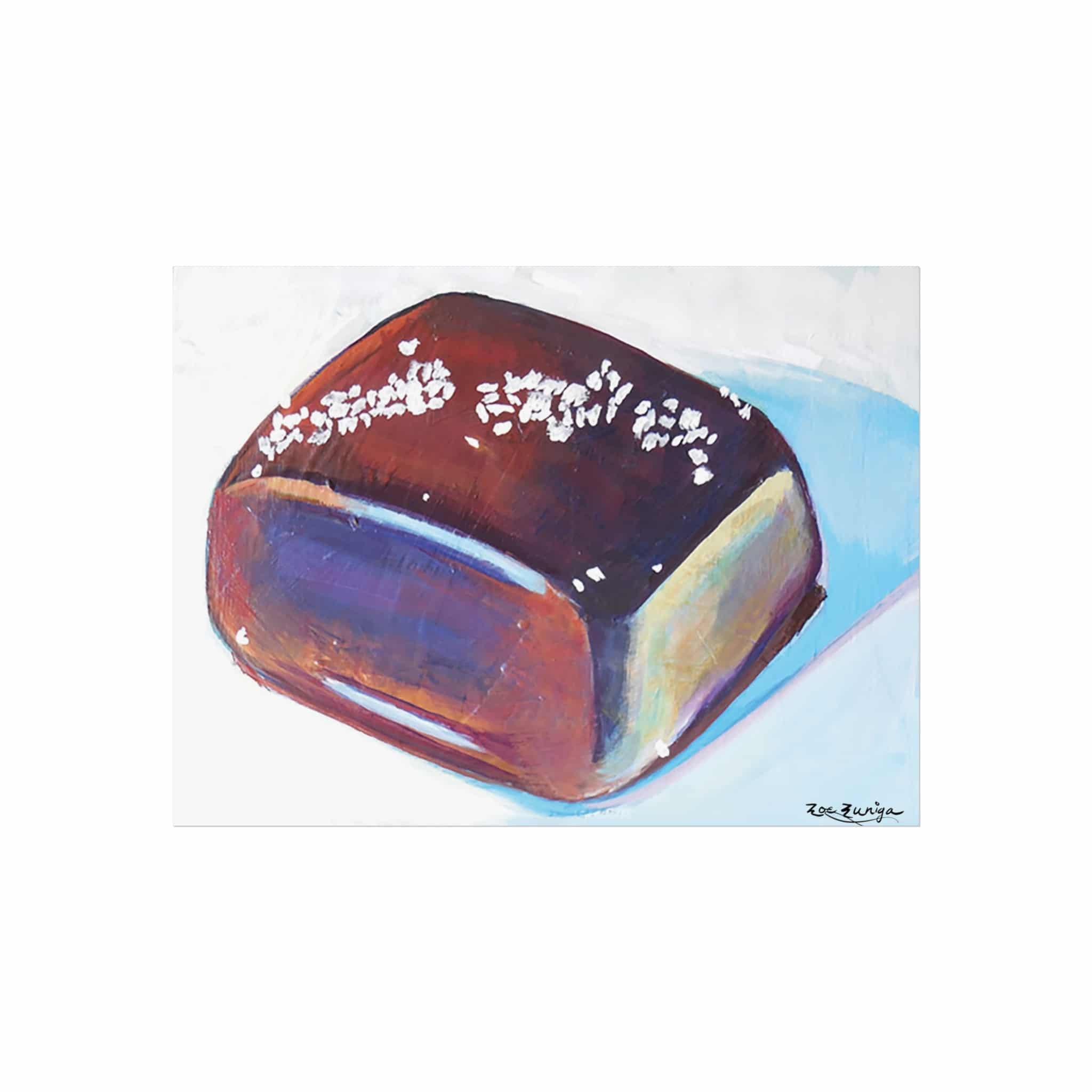 Wall Art Print Painting of Salted Caramel Bonbon - Image 7