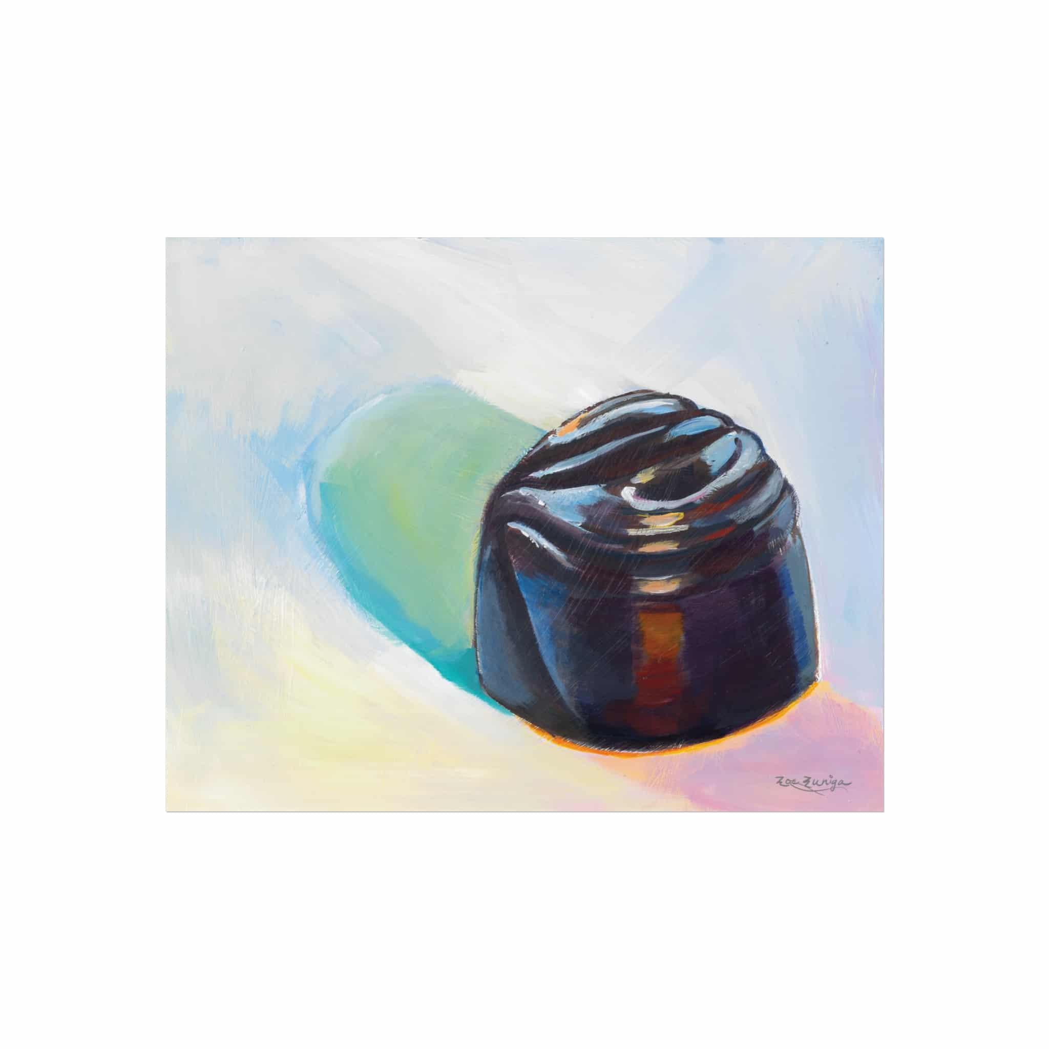 Art Poster Painting of Chocolate Bonbon - Image 7