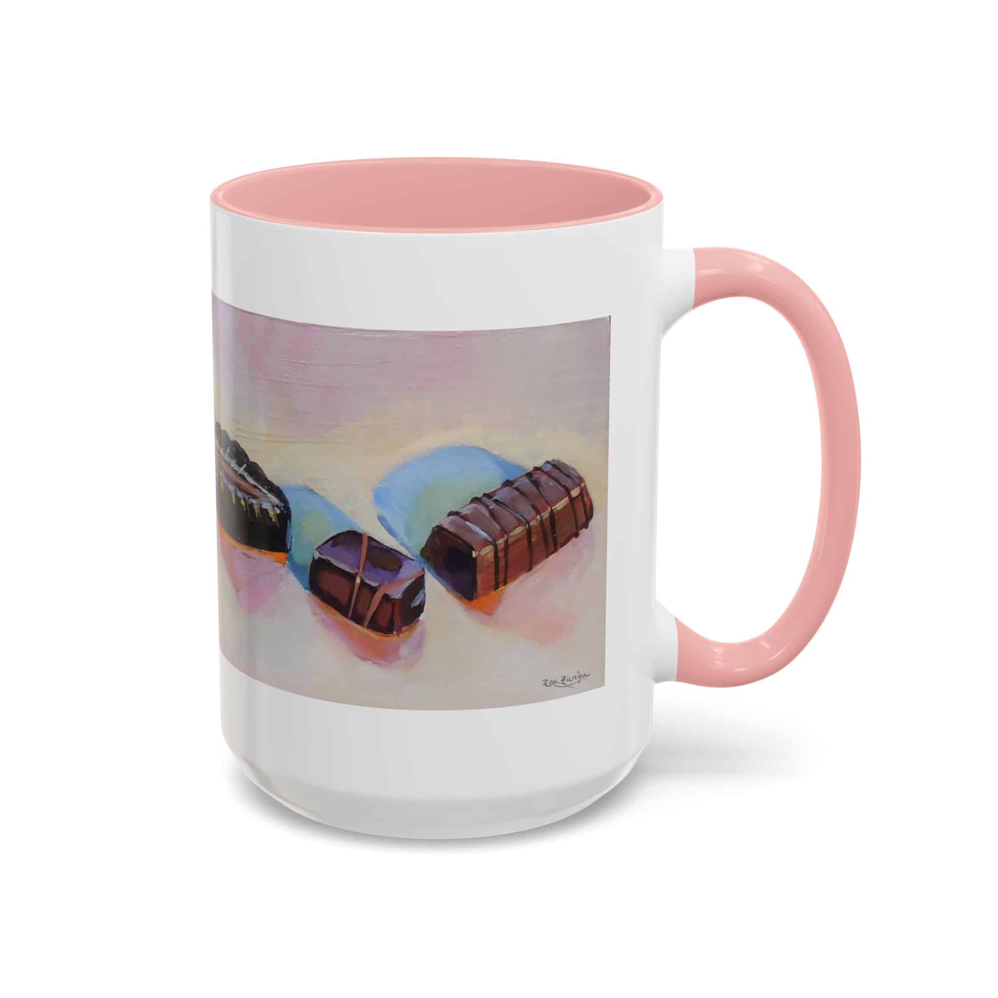 Chocolate Bonbon Coffee Mug, - Image 8