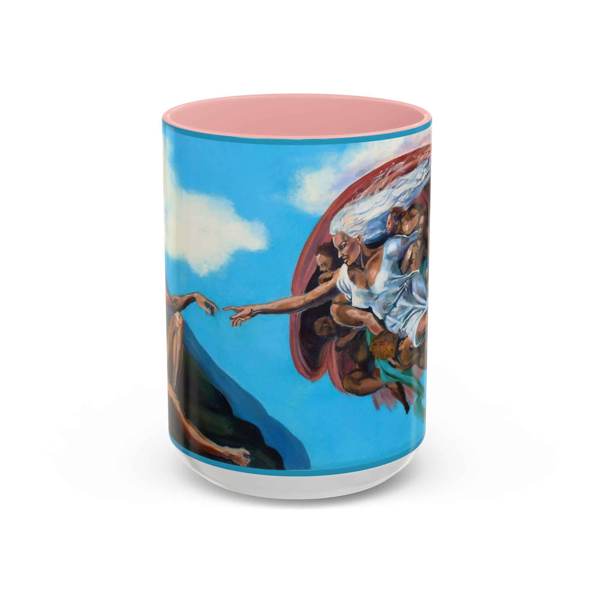 Eve and Adam Da Vinci Sistine Ceiling Coffee Mug, - Image 7