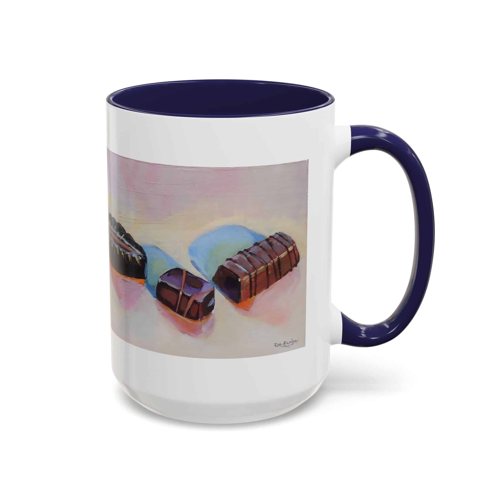 Chocolate Bonbon Coffee Mug, - Image 5