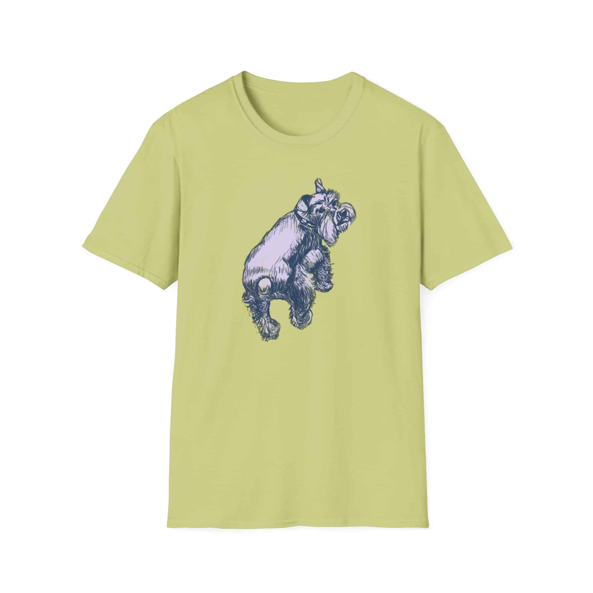 Schnauzer Dog T-Shirt — Hand-Drawn Dog Portrait Tee - Image 9