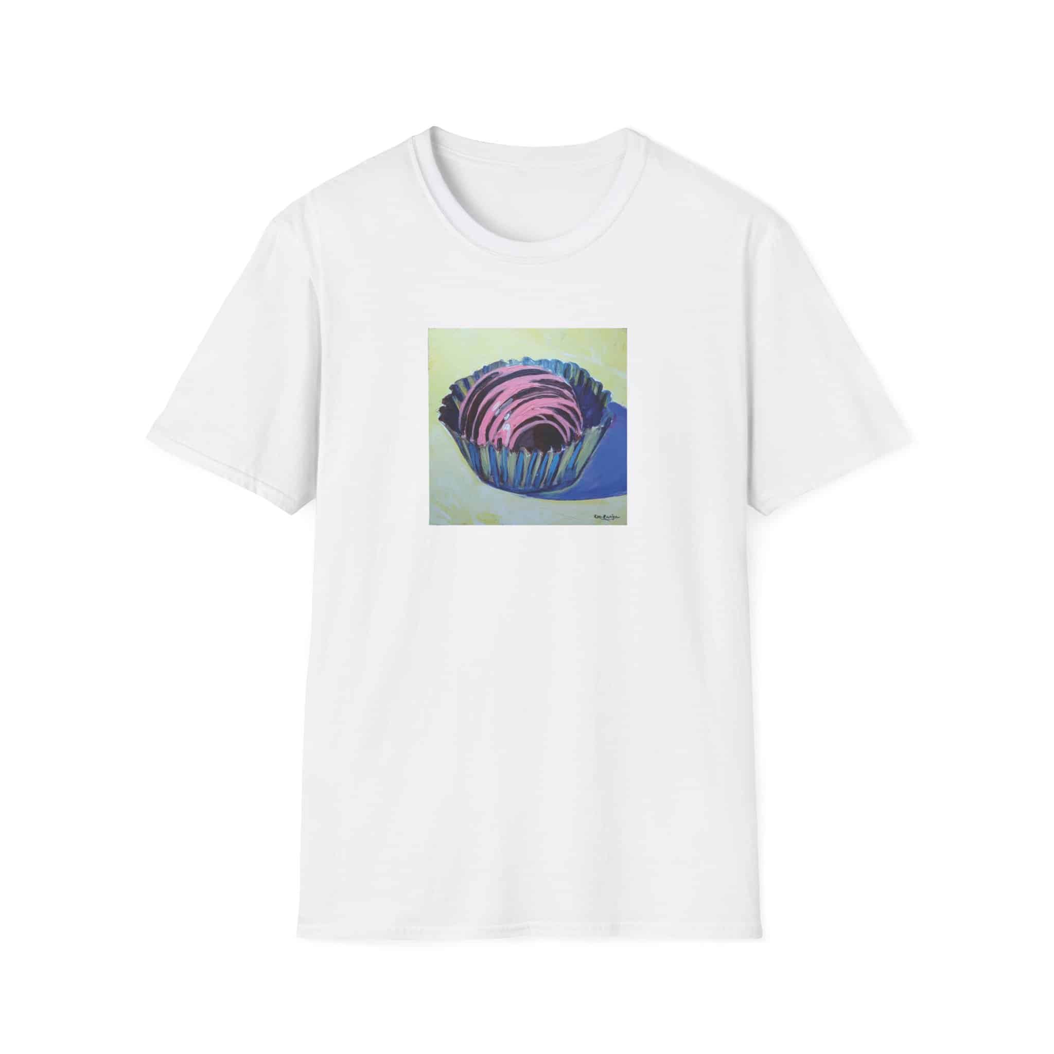 Chocolate Bonbon Artistic Cotton Tee Shirt - Image 4