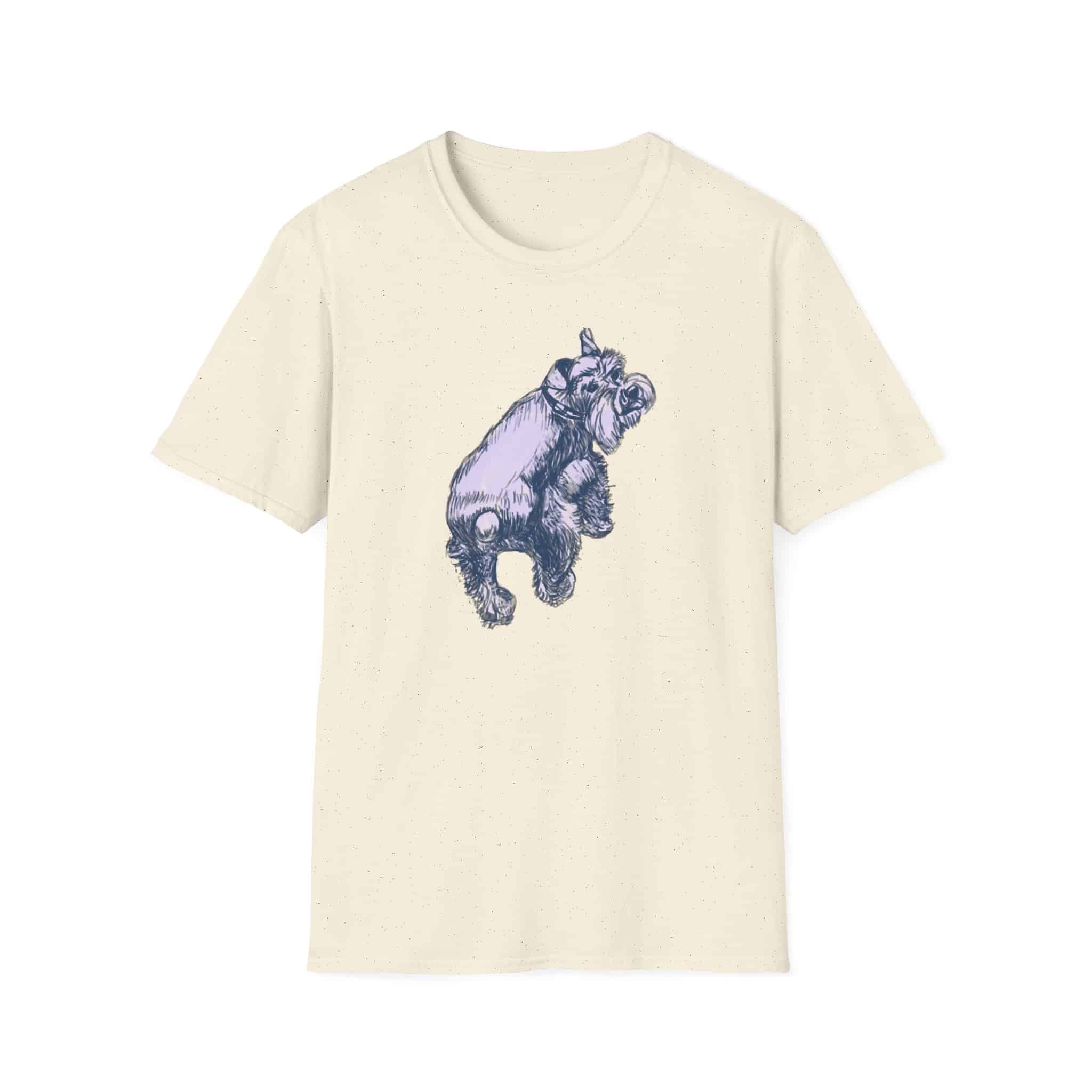 Schnauzer Dog T-Shirt — Hand-Drawn Dog Portrait Tee - Image 18