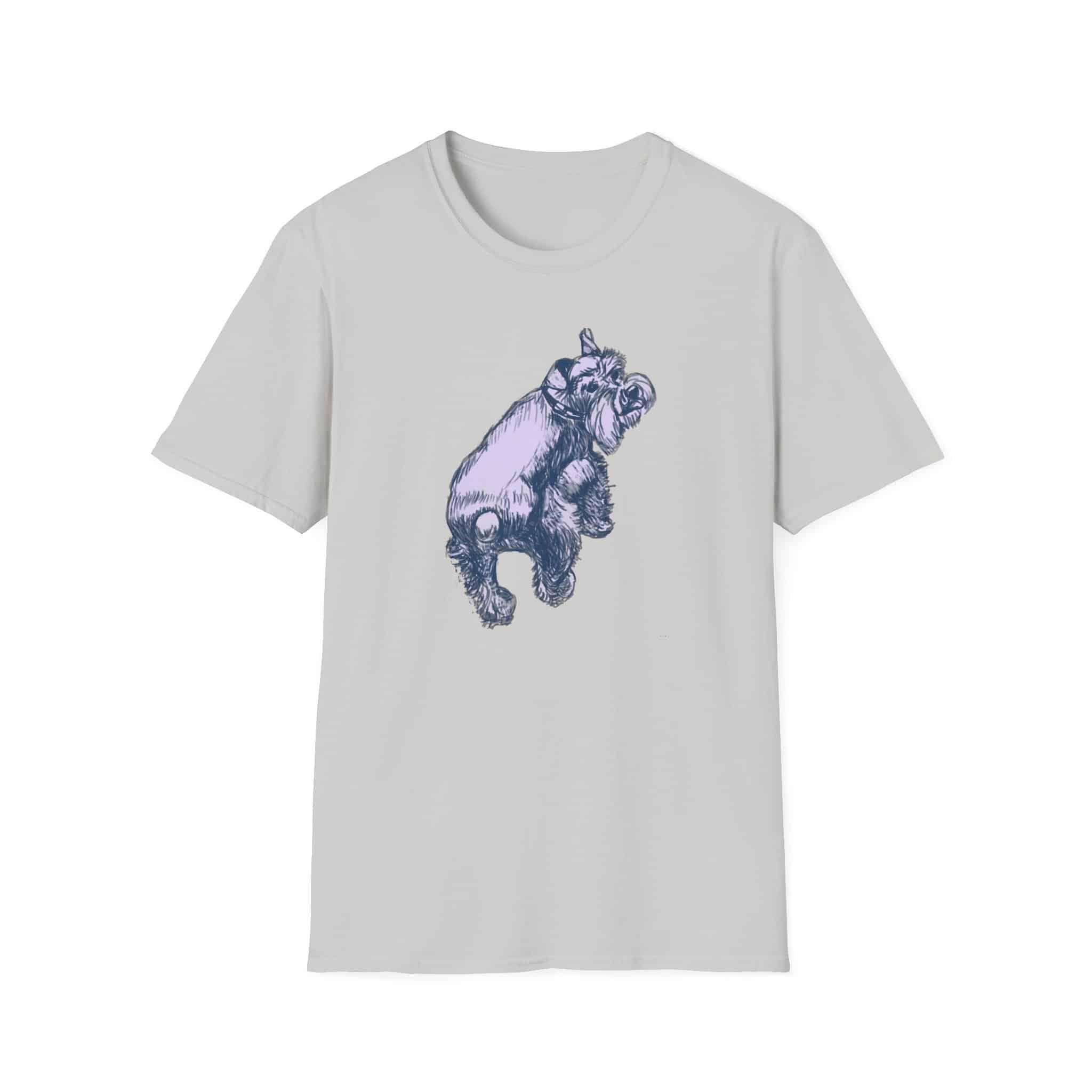 Schnauzer Dog T-Shirt — Hand-Drawn Dog Portrait Tee - Image 15