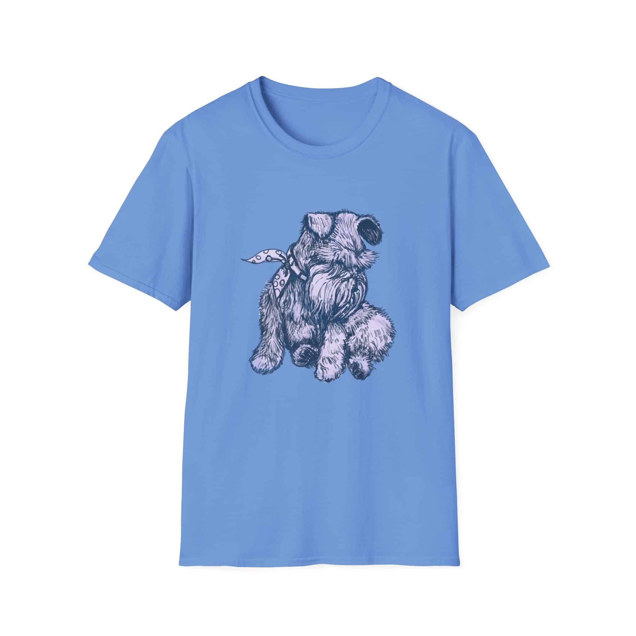 Schnauzer Sketch T-Shirt — Hand-Drawn Dog Portrait Tee - Image 21