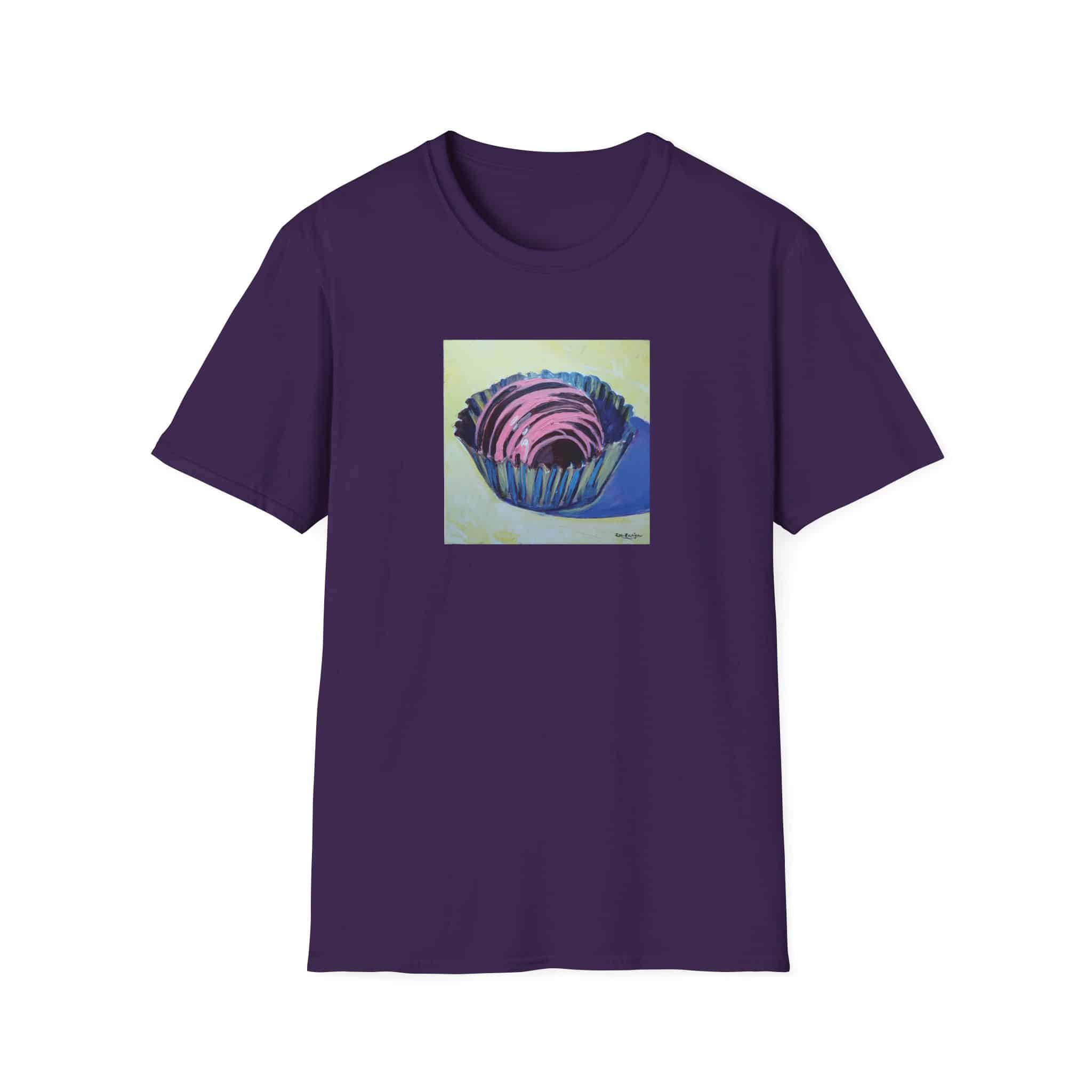 Chocolate Bonbon Artistic Cotton Tee Shirt - Image 16