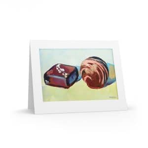 Chocolate Bonbon Greeting Card Sets for Every Occasion | Customizable Cards