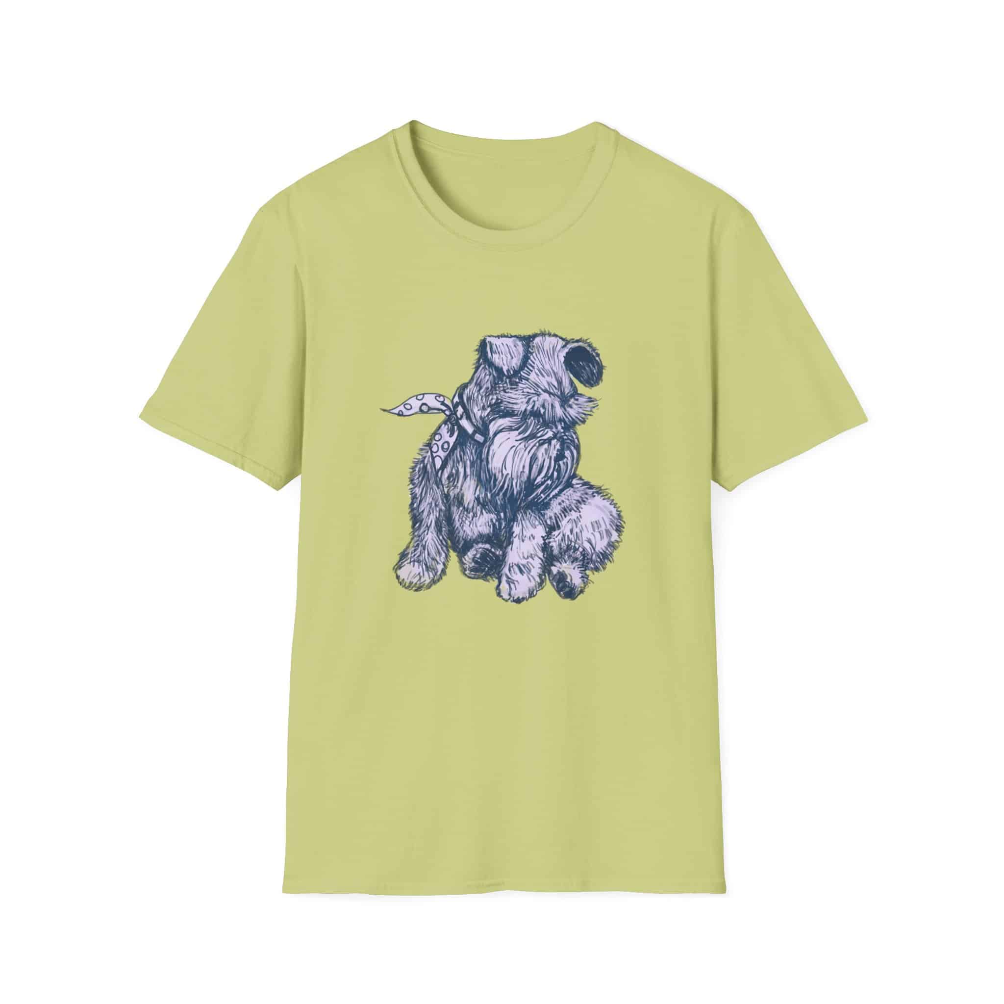 Schnauzer Sketch T-Shirt — Hand-Drawn Dog Portrait Tee - Image 12
