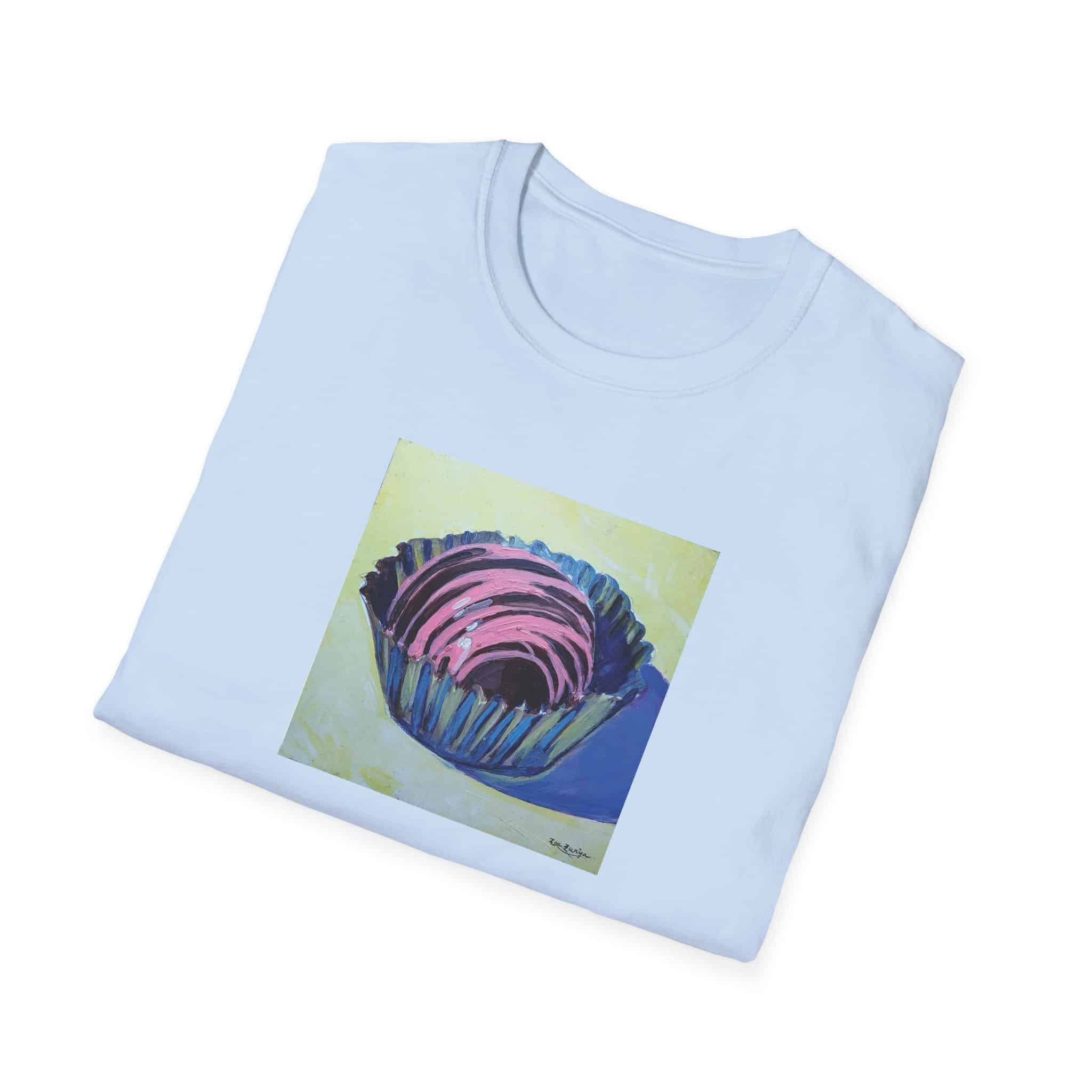 Chocolate Bonbon Artistic Cotton Tee Shirt - Image 14