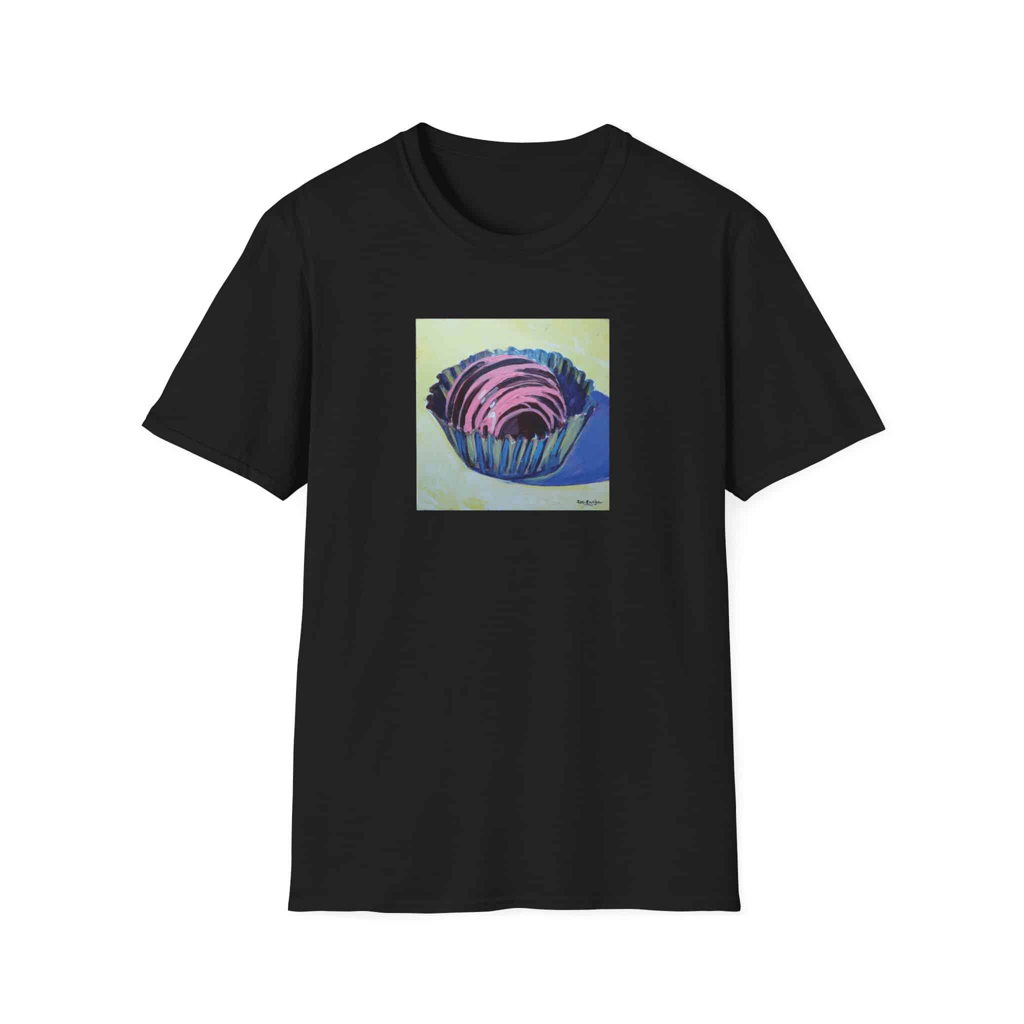 Chocolate Bonbon Artistic Cotton Tee Shirt - Image 7