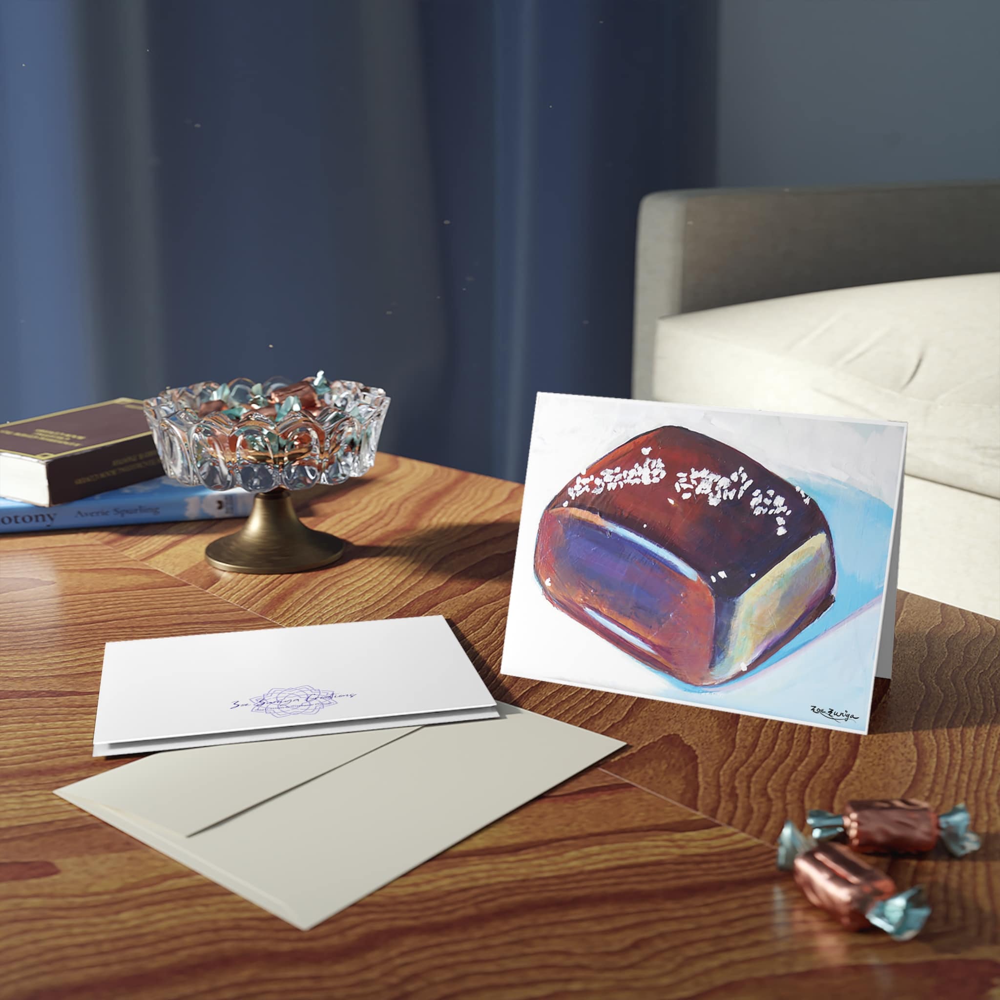Salted Caramel Greeting Card Sets for Every Occasion | Customizable Cards for Birthdays, - Image 8