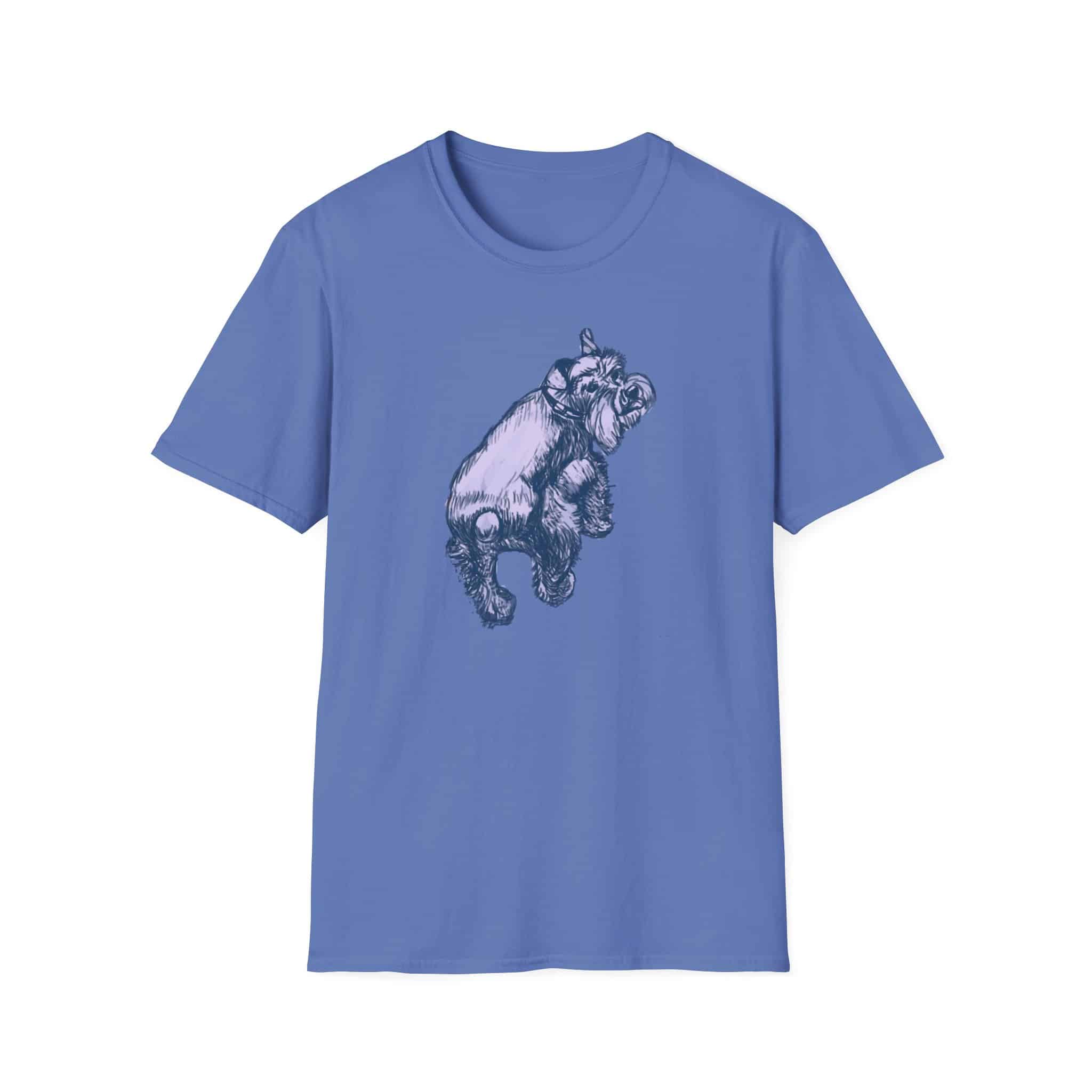 Schnauzer Dog T-Shirt — Hand-Drawn Dog Portrait Tee - Image 12