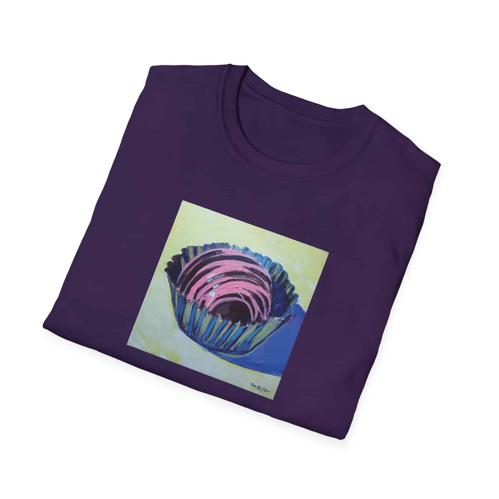 Chocolate Bonbon Artistic Cotton Tee Shirt - Image 17