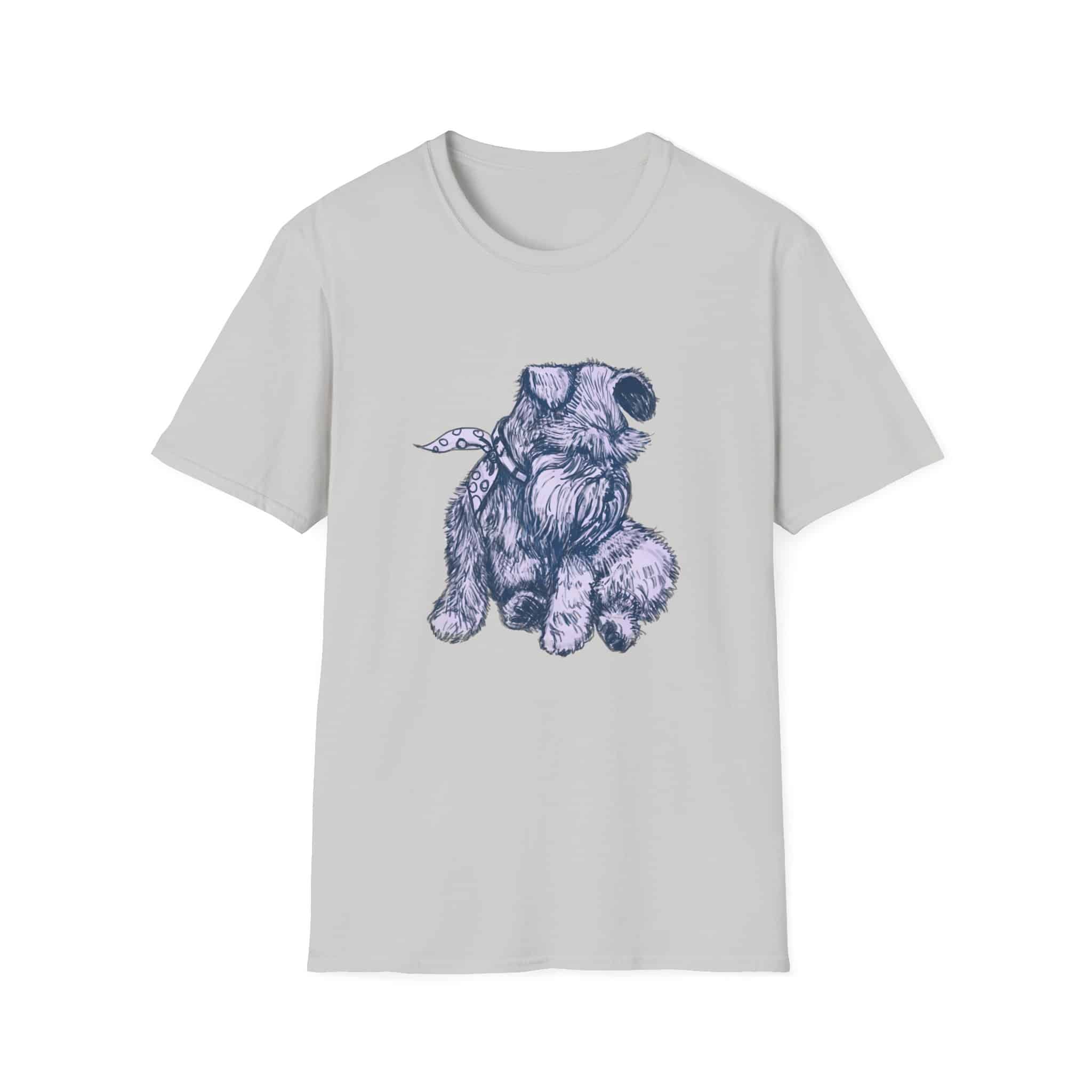 Schnauzer Sketch T-Shirt — Hand-Drawn Dog Portrait Tee - Image 18