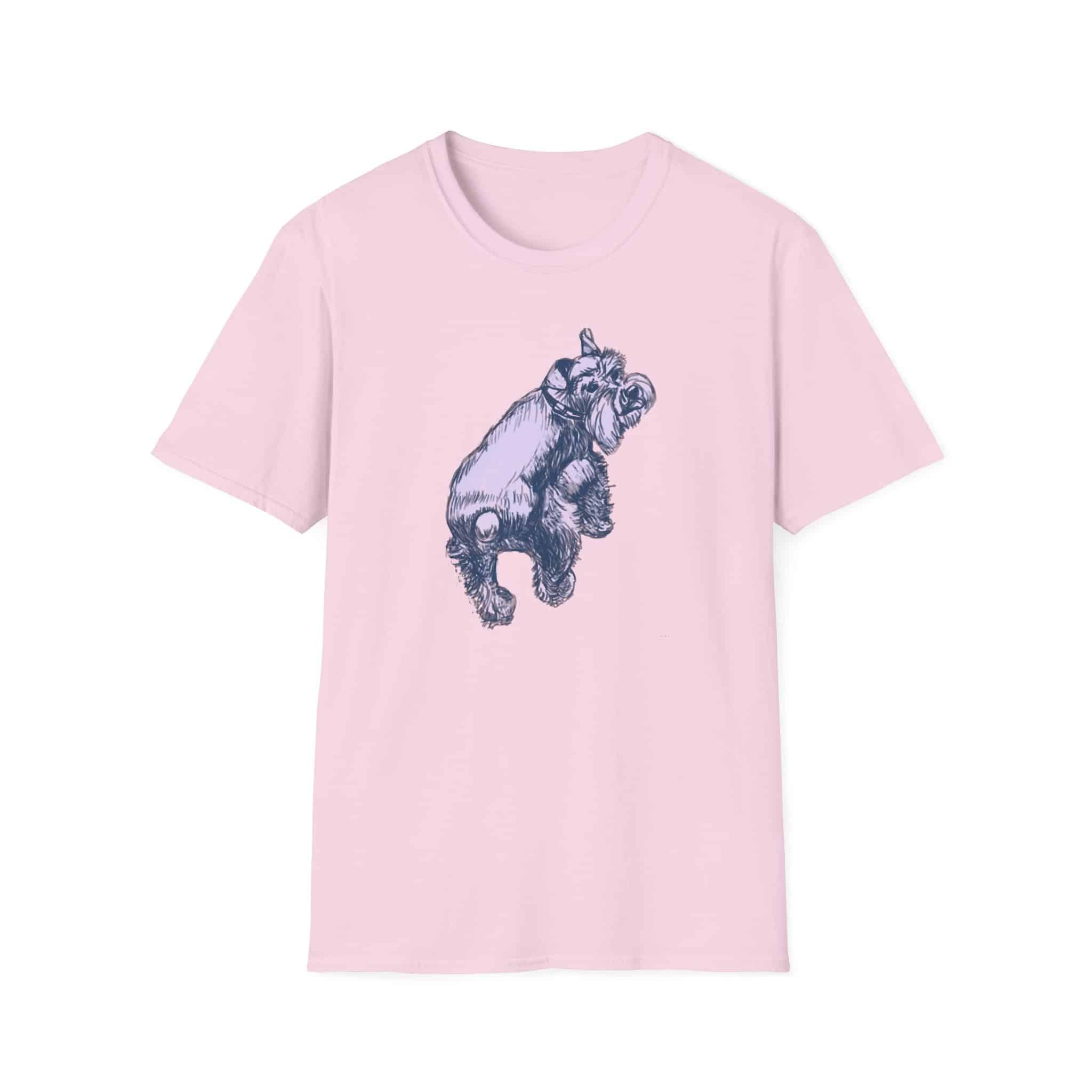 Schnauzer Dog T-Shirt — Hand-Drawn Dog Portrait Tee - Image 6